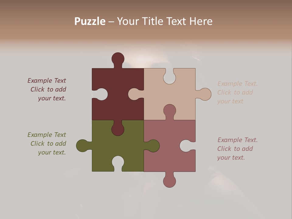 Female Elegant Smile PowerPoint Template