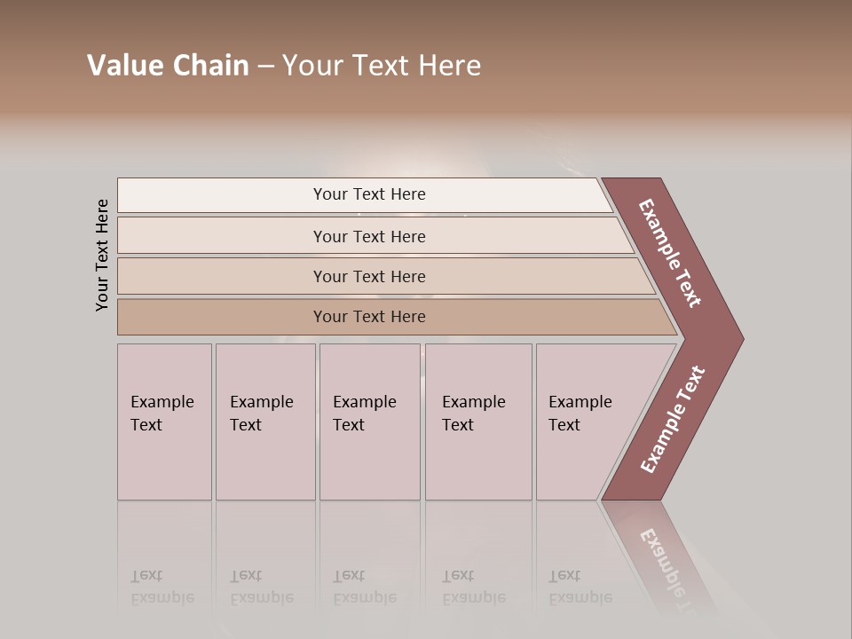 Female Elegant Smile PowerPoint Template