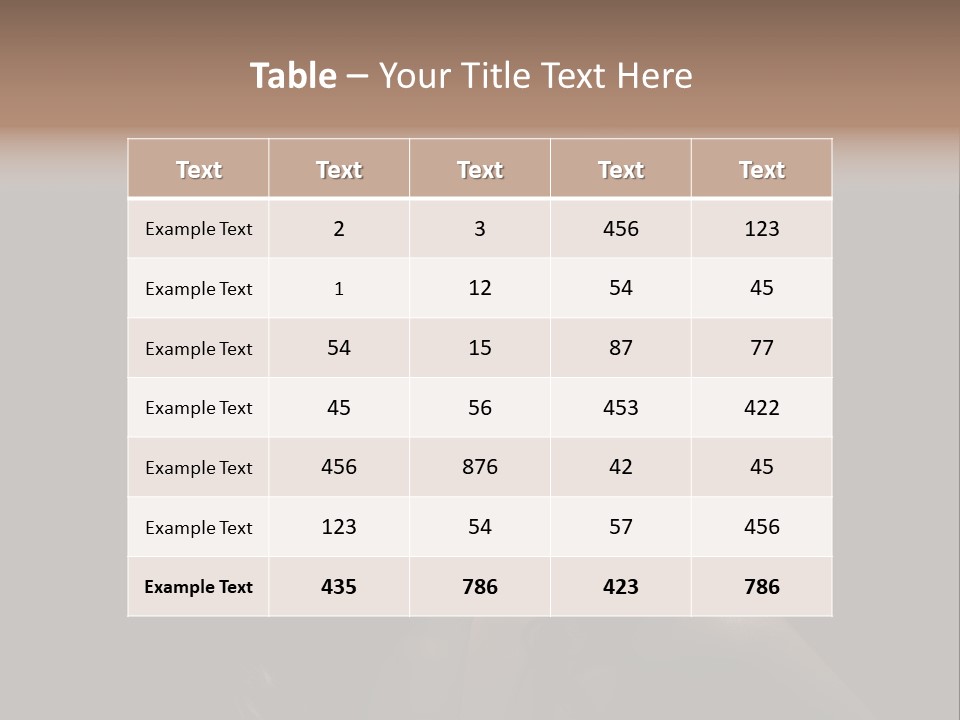 Female Elegant Smile PowerPoint Template
