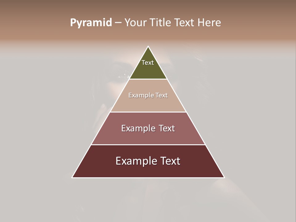 Female Elegant Smile PowerPoint Template