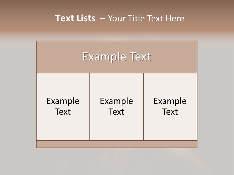 Female Elegant Smile PowerPoint Template