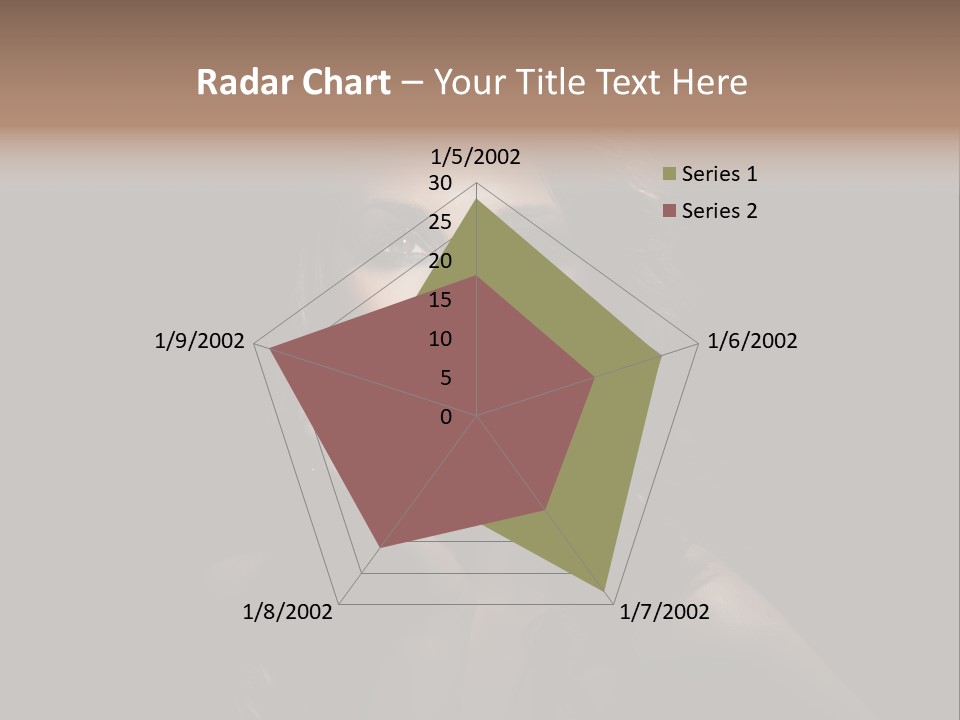 Female Elegant Smile PowerPoint Template