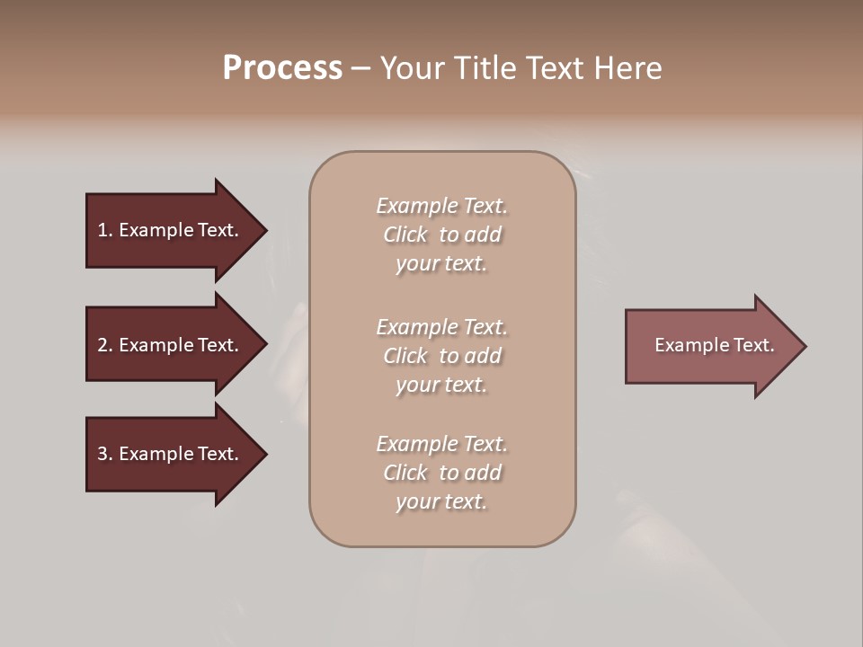 Female Elegant Smile PowerPoint Template