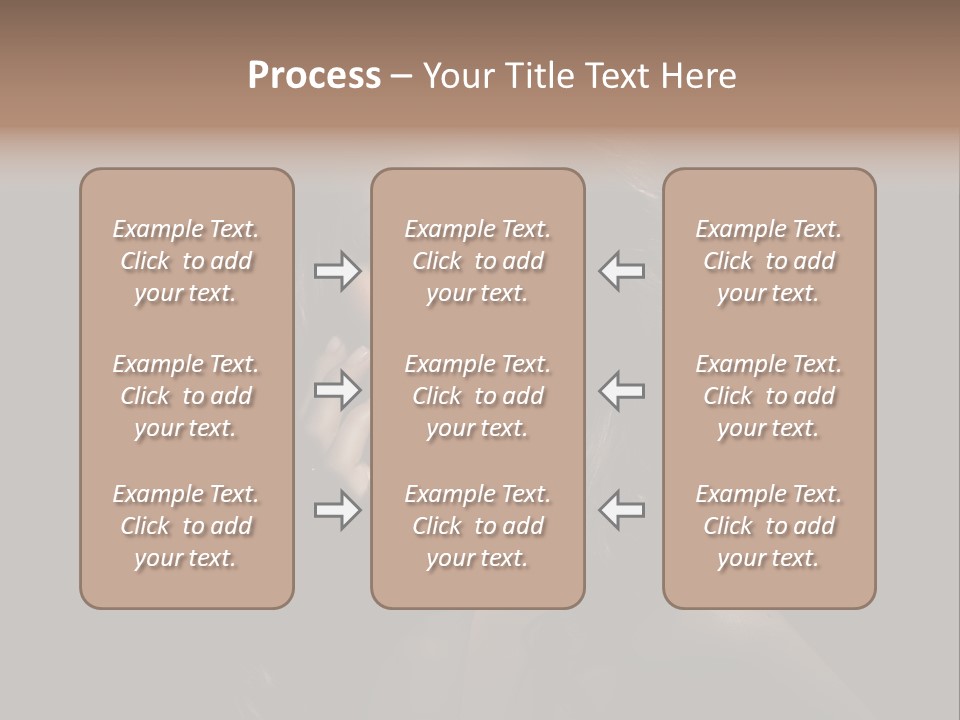 Female Elegant Smile PowerPoint Template