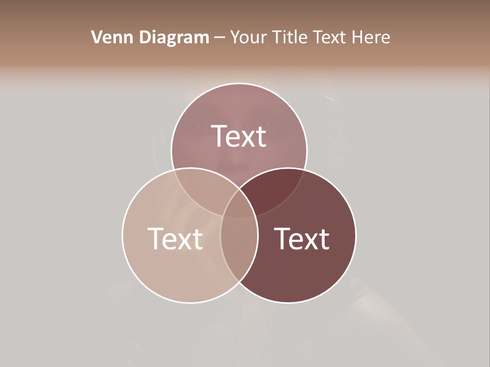 Female Elegant Smile PowerPoint Template