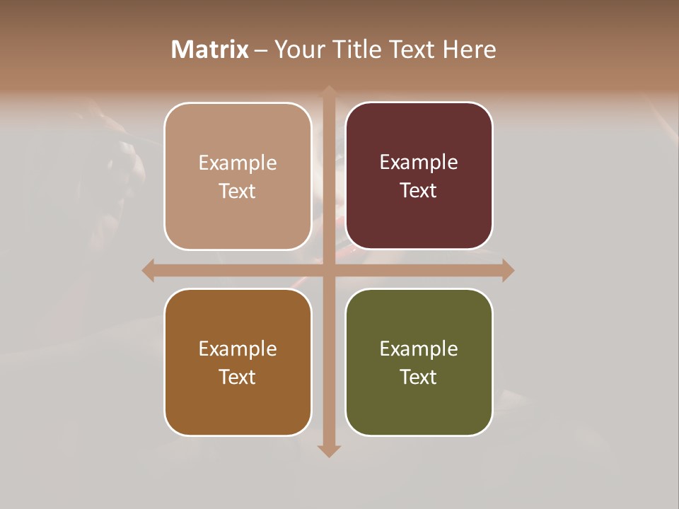 Set Rouge Makeup PowerPoint Template