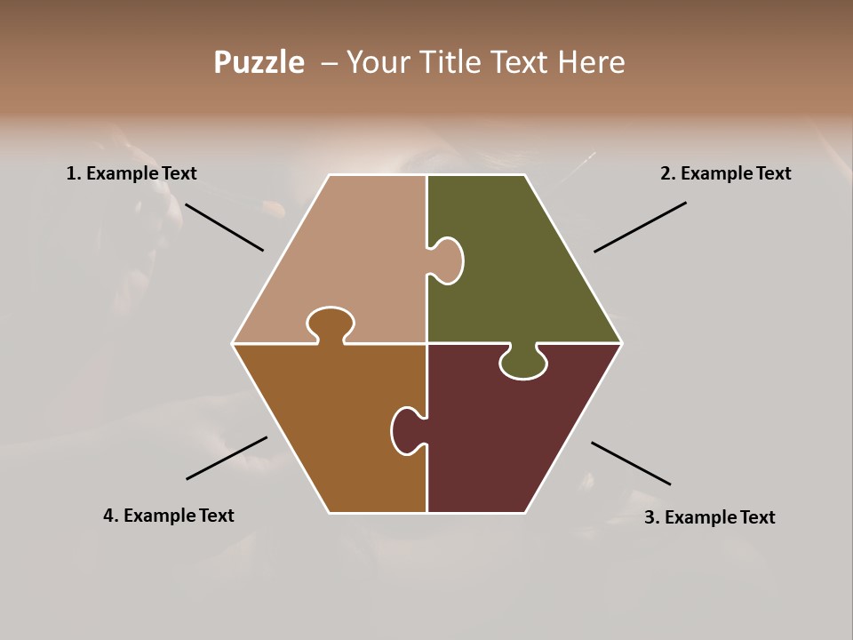 Set Rouge Makeup PowerPoint Template