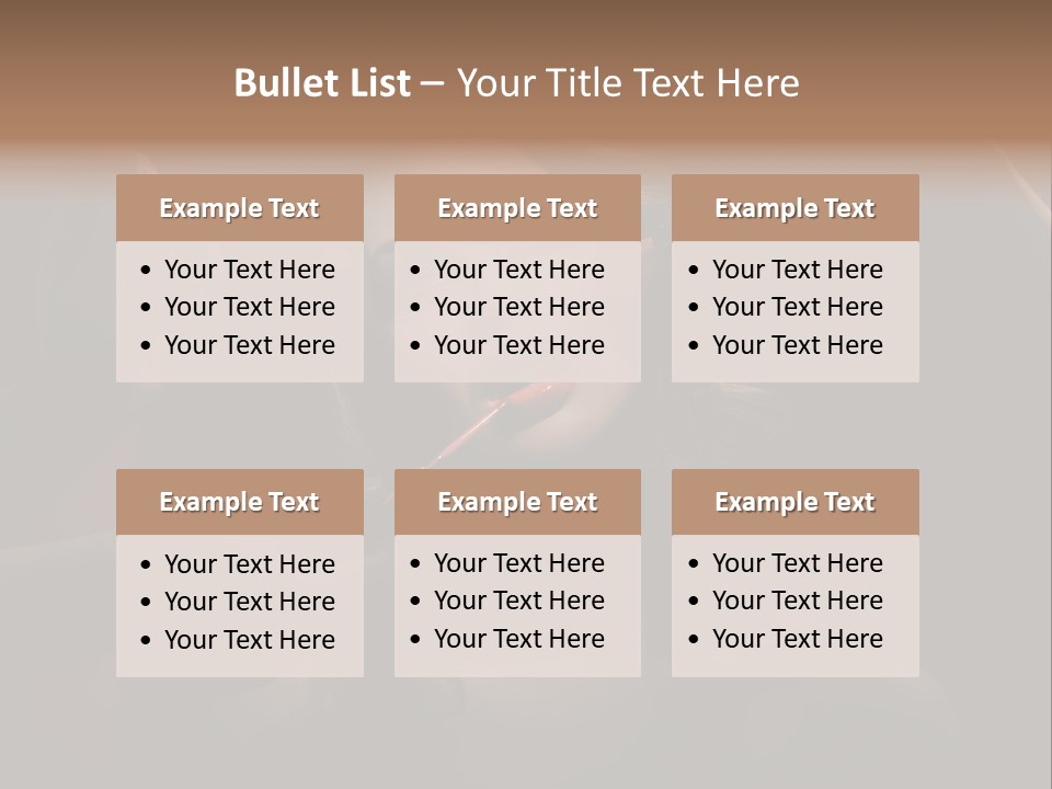 Set Rouge Makeup PowerPoint Template