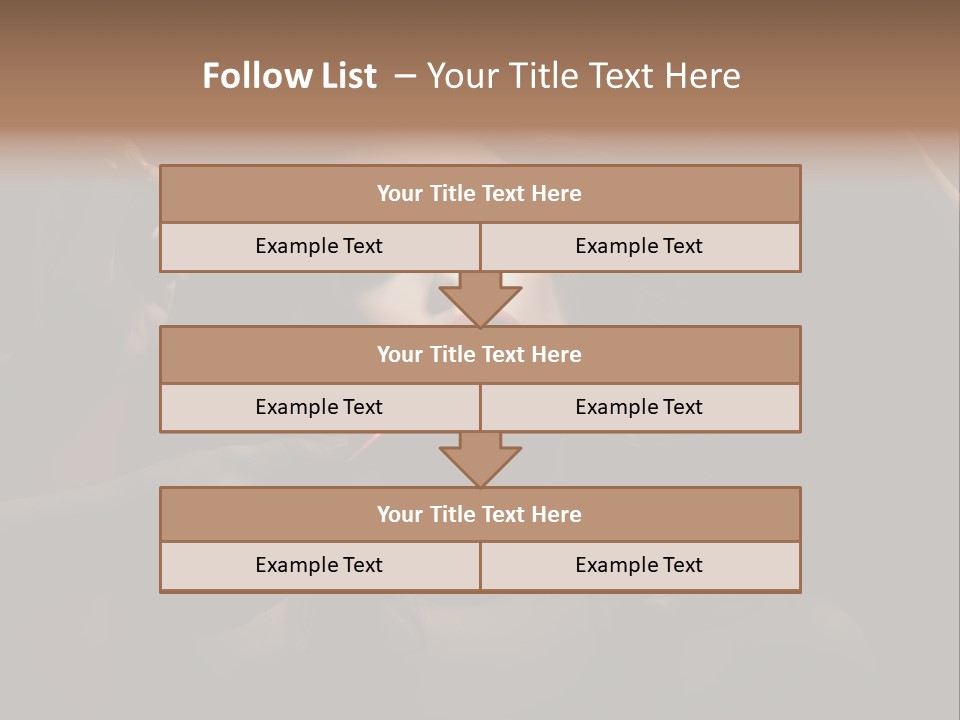Set Rouge Makeup PowerPoint Template