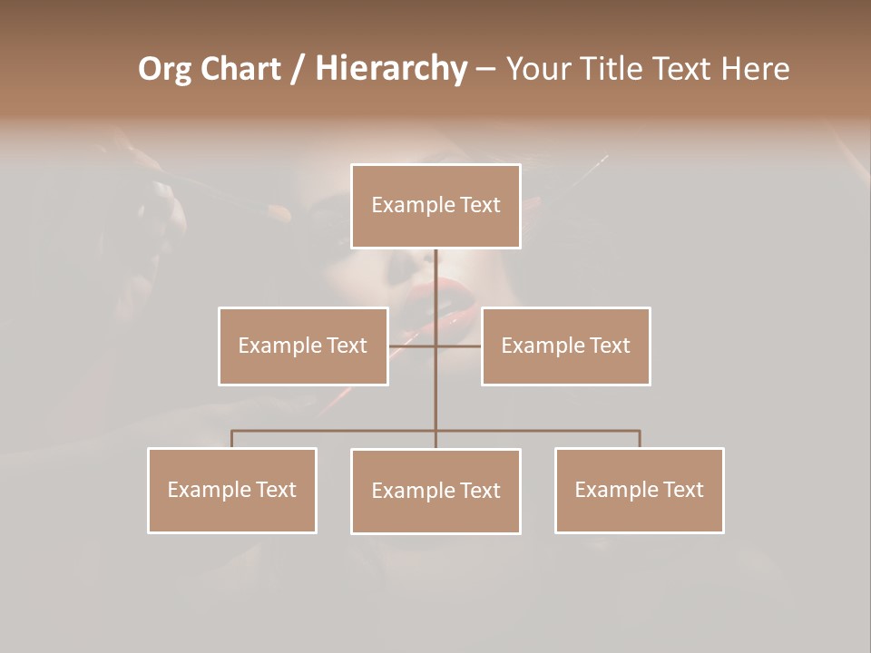 Set Rouge Makeup PowerPoint Template