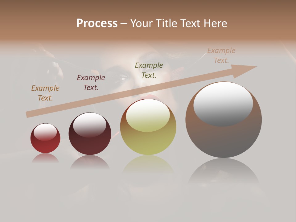 Set Rouge Makeup PowerPoint Template