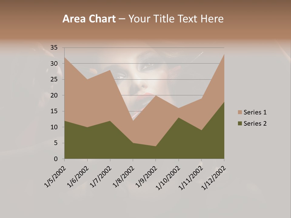 Set Rouge Makeup PowerPoint Template