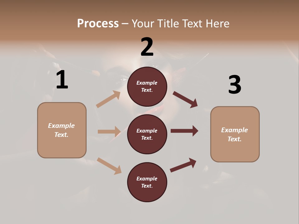 Set Rouge Makeup PowerPoint Template