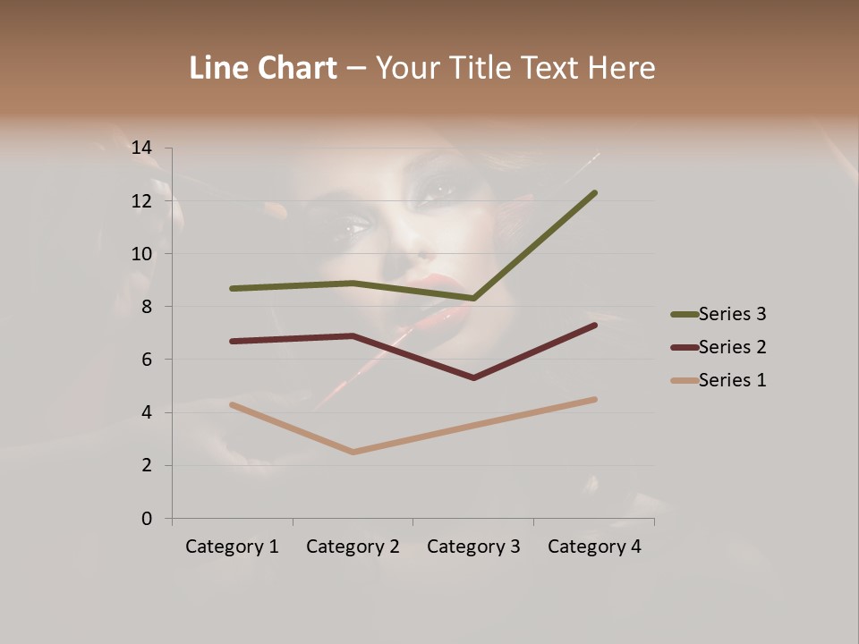 Set Rouge Makeup PowerPoint Template