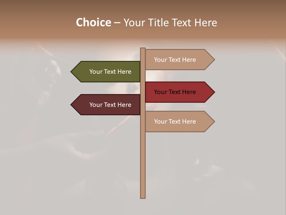 Set Rouge Makeup PowerPoint Template