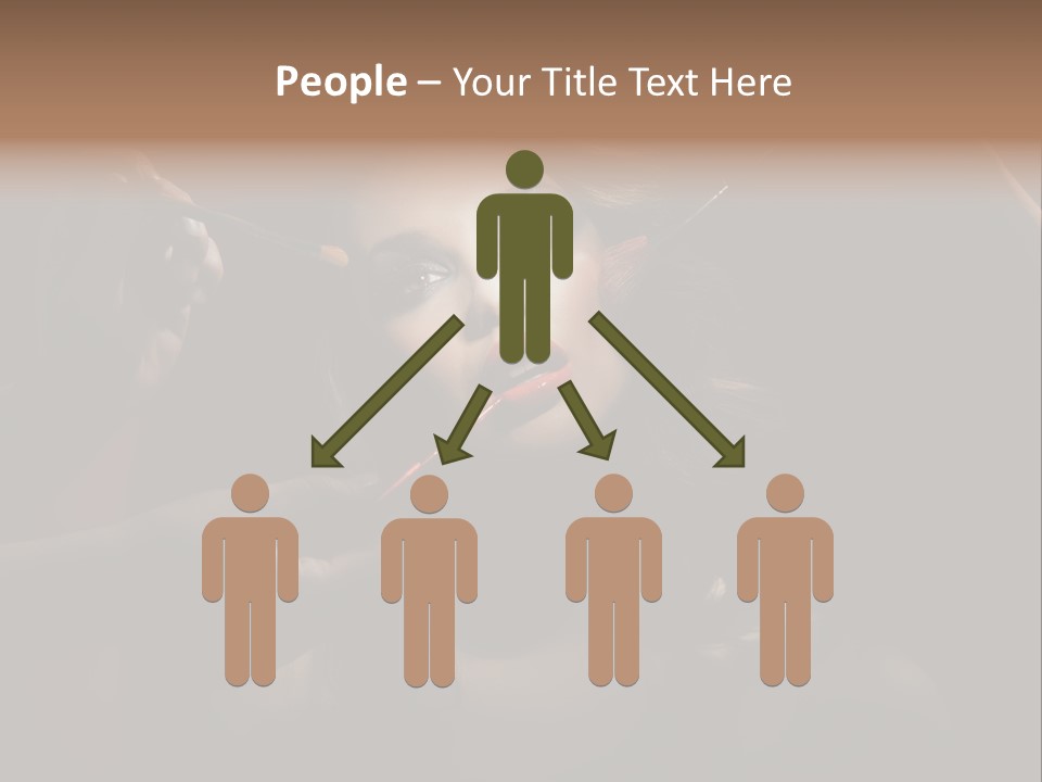 Set Rouge Makeup PowerPoint Template