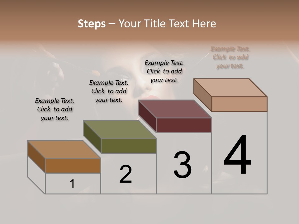 Set Rouge Makeup PowerPoint Template