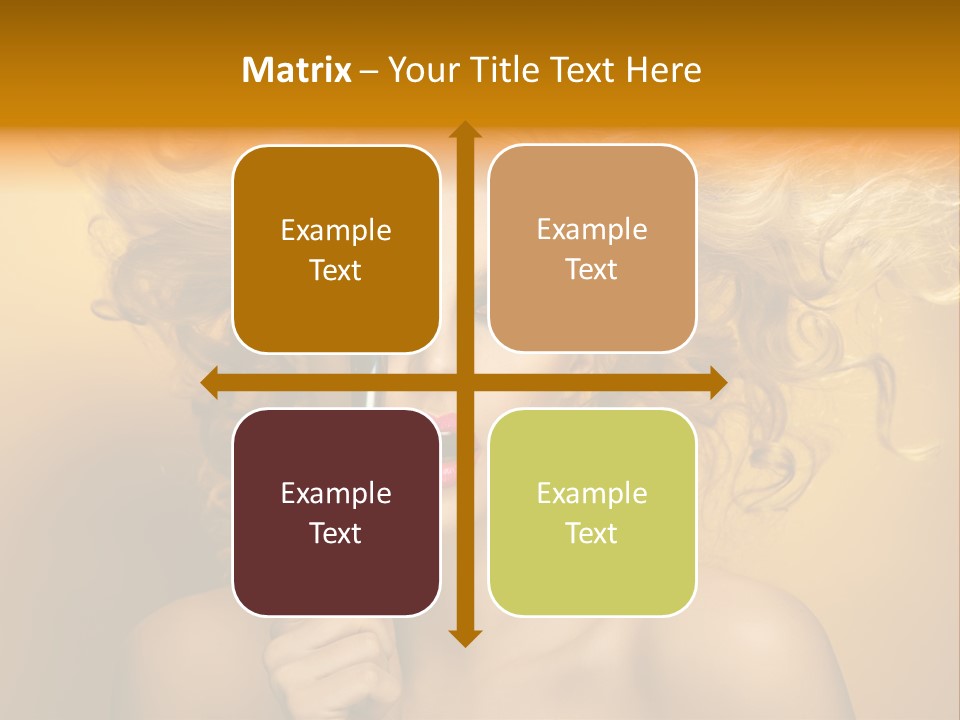 Set Portrait Studio PowerPoint Template