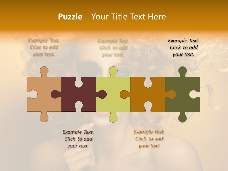 Set Portrait Studio PowerPoint Template