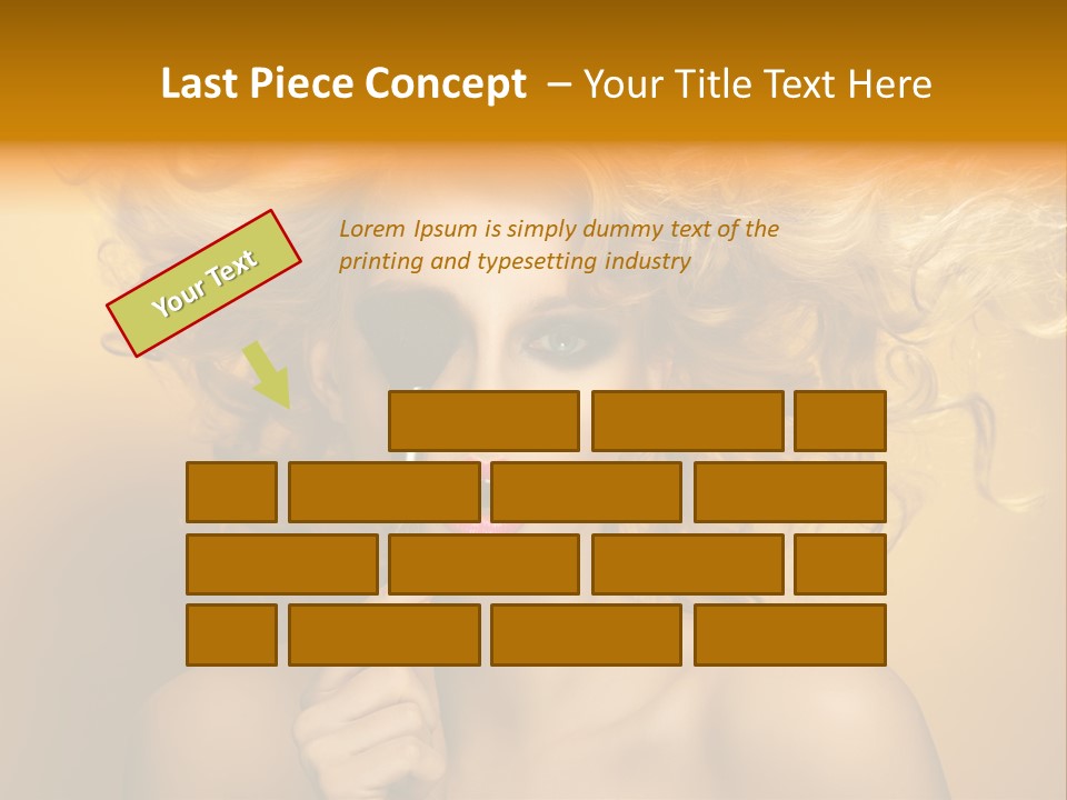 Set Portrait Studio PowerPoint Template