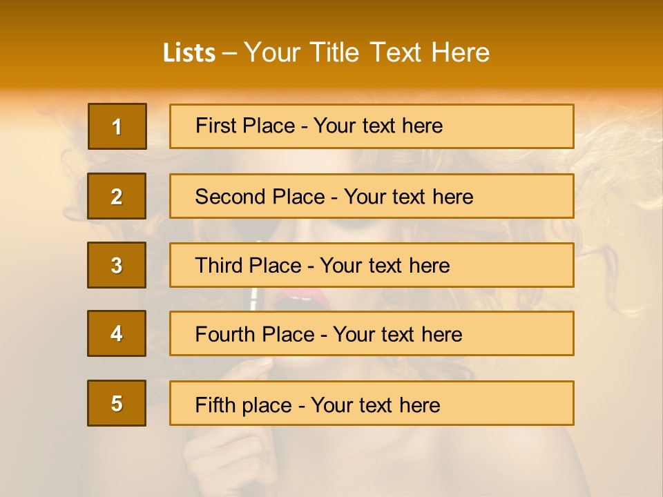 Set Portrait Studio PowerPoint Template