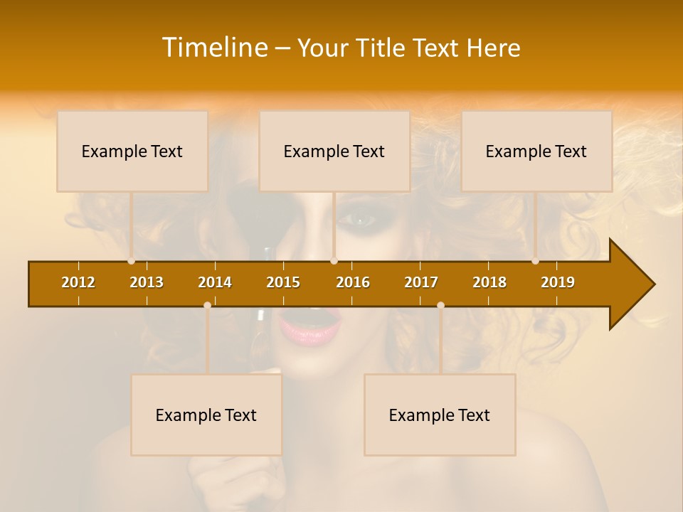 Set Portrait Studio PowerPoint Template