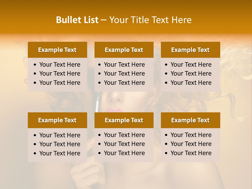 Set Portrait Studio PowerPoint Template