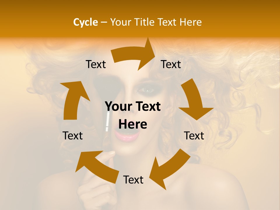 Set Portrait Studio PowerPoint Template