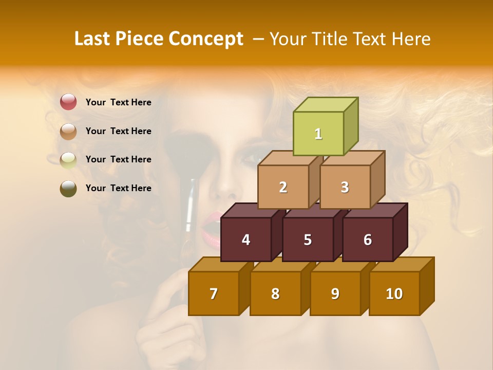 Set Portrait Studio PowerPoint Template