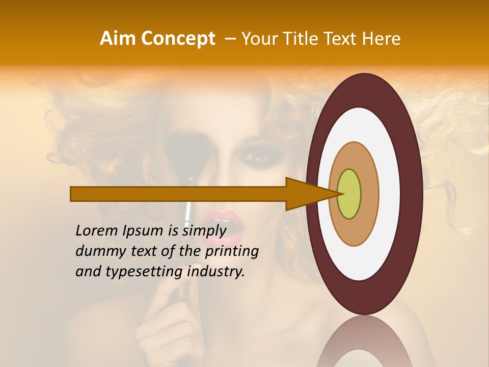 Set Portrait Studio PowerPoint Template