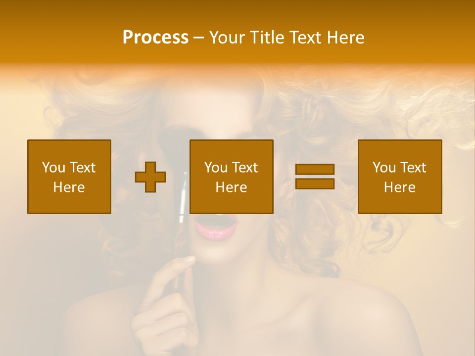 Set Portrait Studio PowerPoint Template