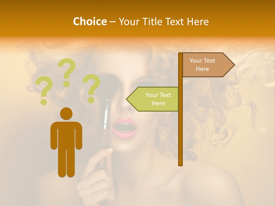 Set Portrait Studio PowerPoint Template