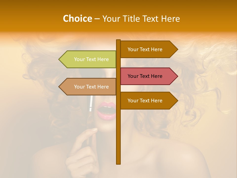 Set Portrait Studio PowerPoint Template