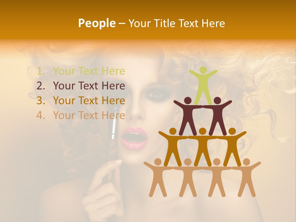 Set Portrait Studio PowerPoint Template