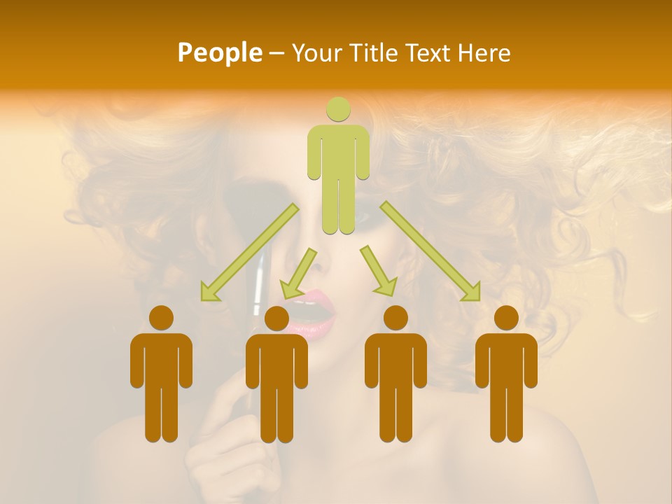 Set Portrait Studio PowerPoint Template