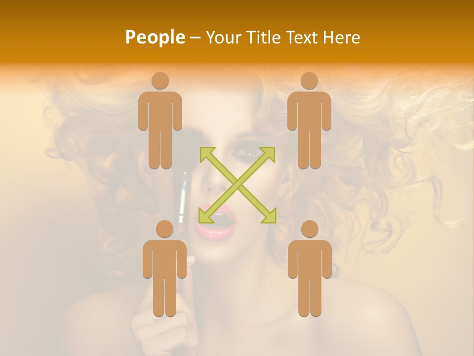 Set Portrait Studio PowerPoint Template