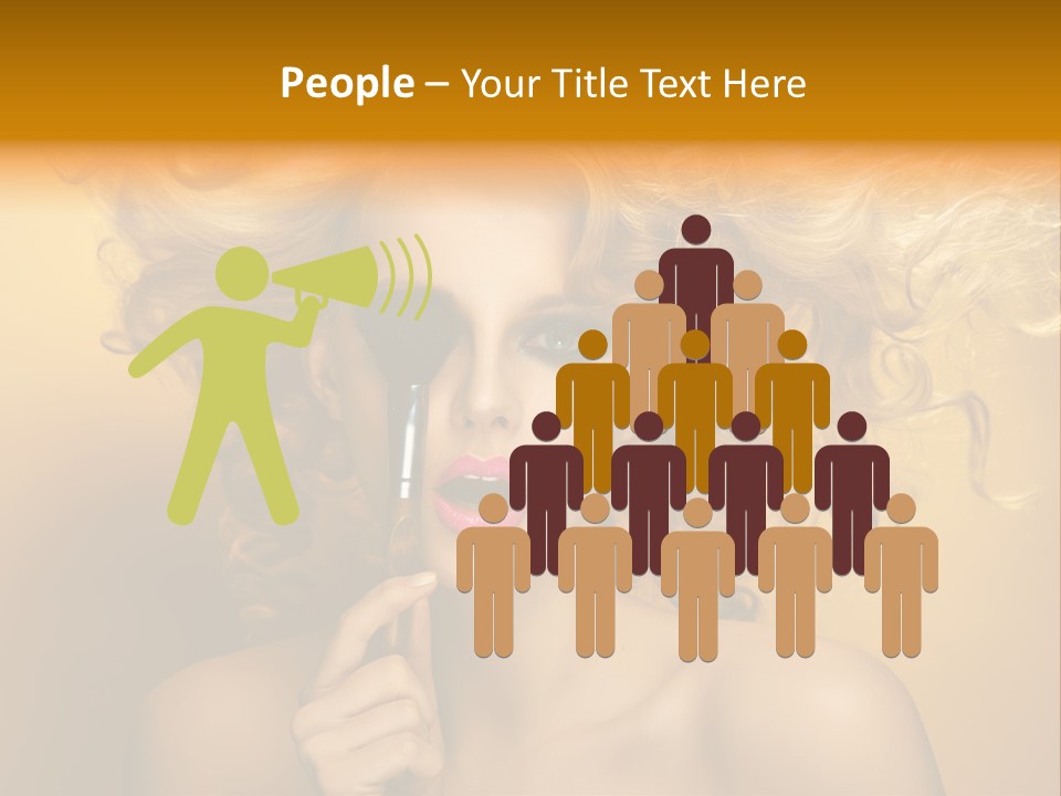 Set Portrait Studio PowerPoint Template