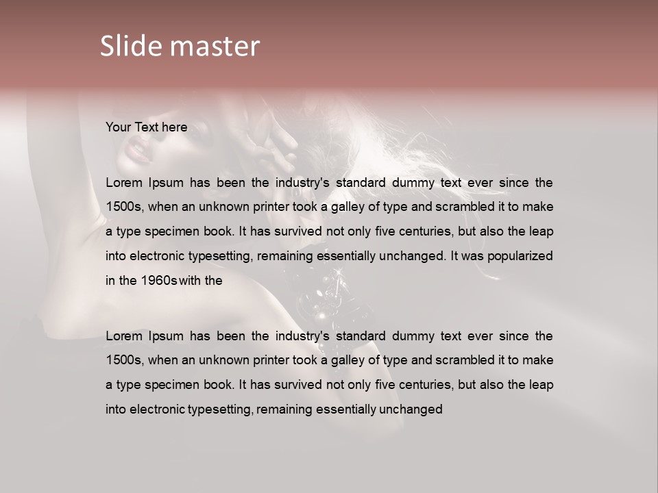 One Erotic Sexy PowerPoint Template