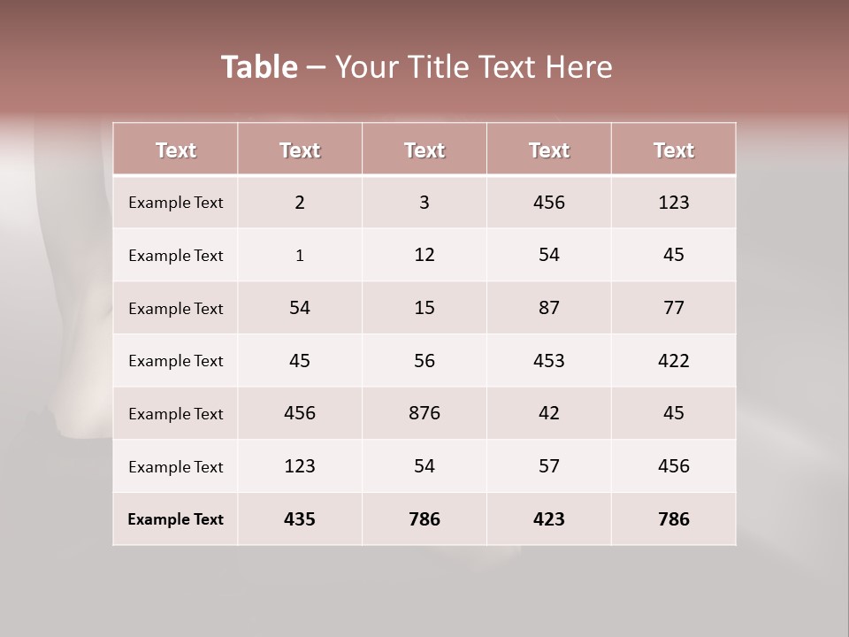 One Erotic Sexy PowerPoint Template