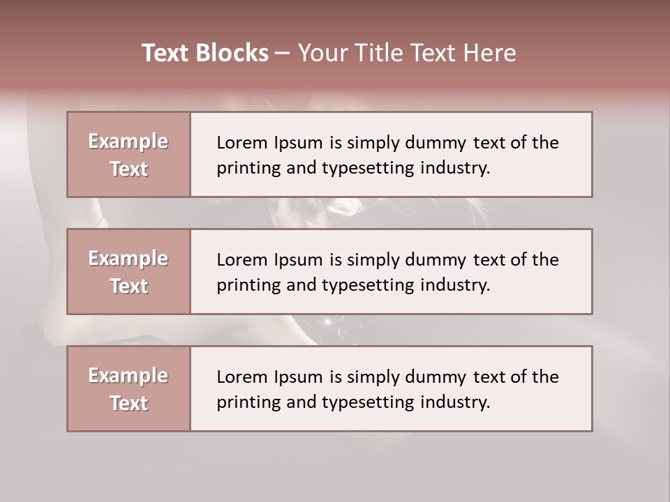 One Erotic Sexy PowerPoint Template
