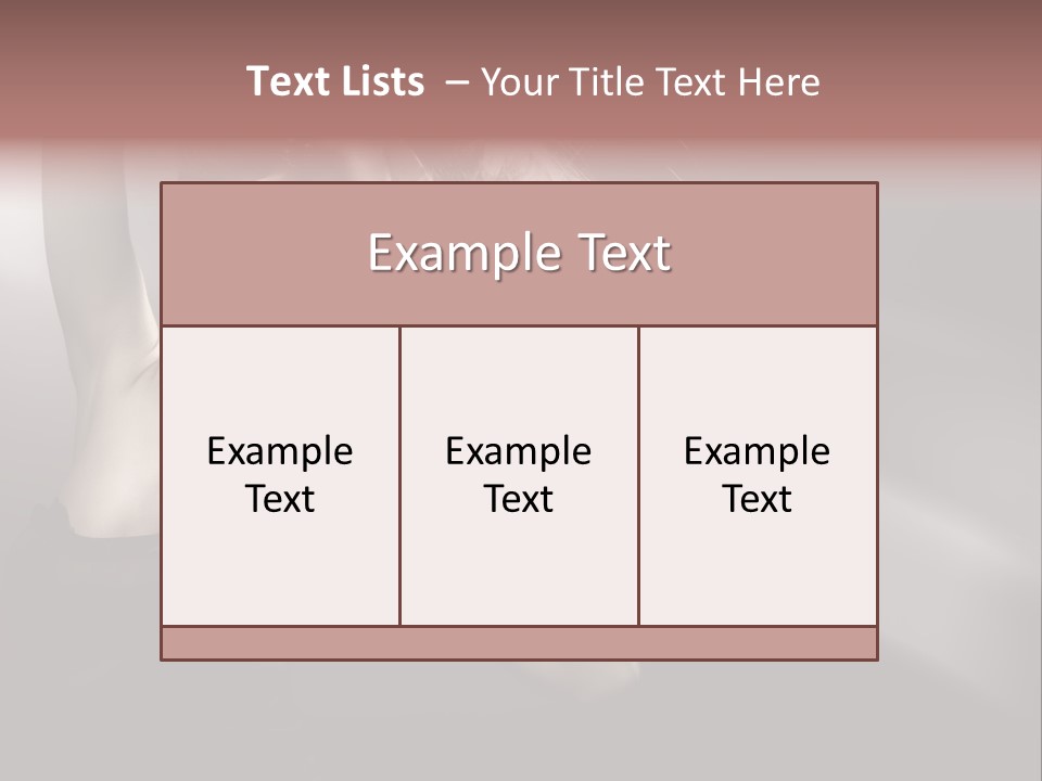 One Erotic Sexy PowerPoint Template