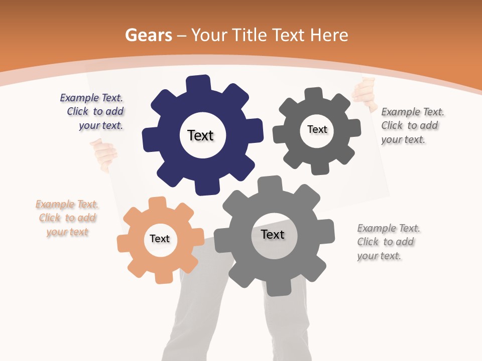 Educated Lecture Person PowerPoint Template