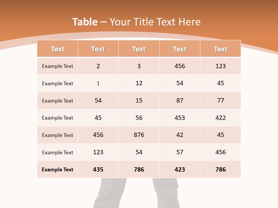 Educated Lecture Person PowerPoint Template