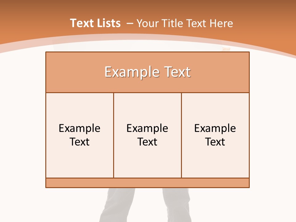 Educated Lecture Person PowerPoint Template