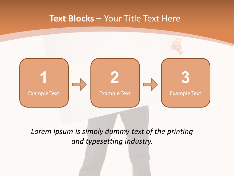 Educated Lecture Person PowerPoint Template