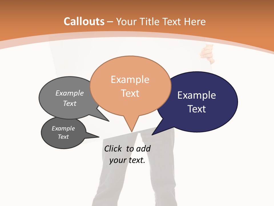 Educated Lecture Person PowerPoint Template