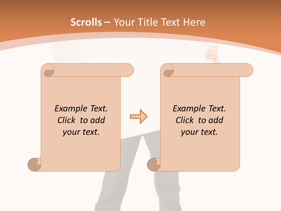 Educated Lecture Person PowerPoint Template