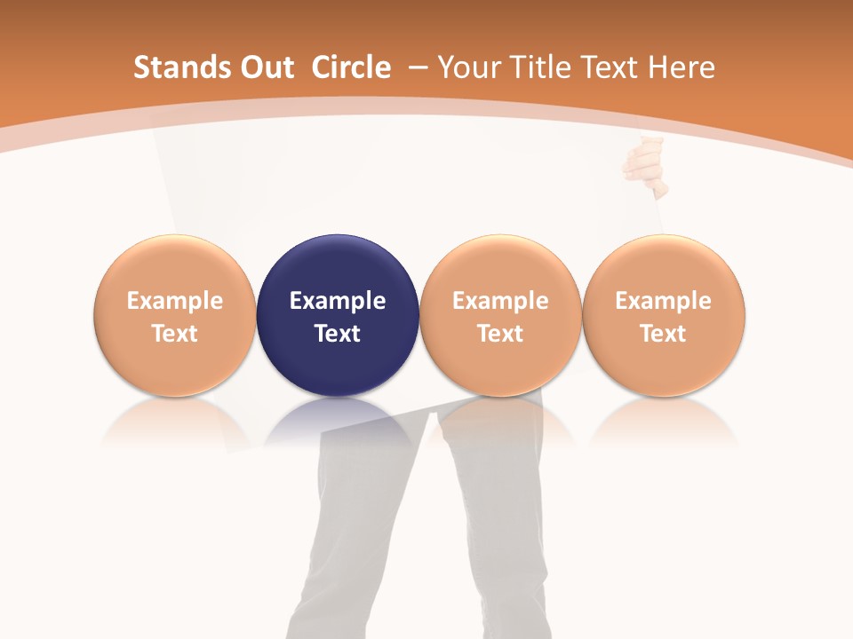 Educated Lecture Person PowerPoint Template