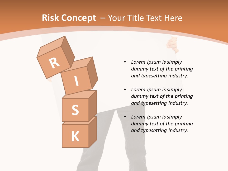 Educated Lecture Person PowerPoint Template