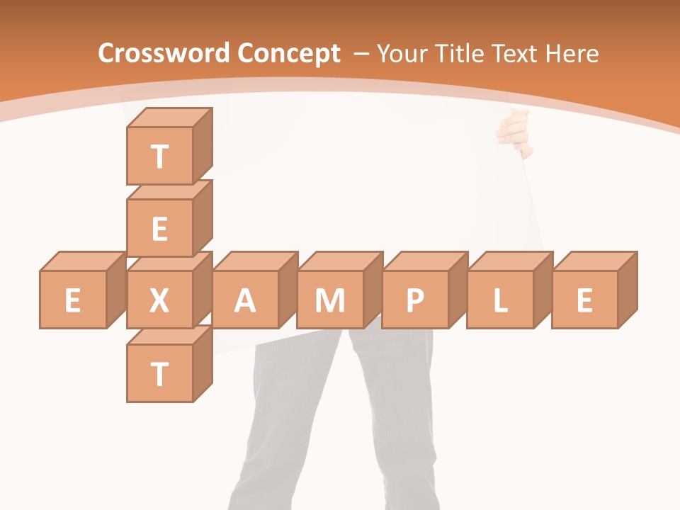 Educated Lecture Person PowerPoint Template